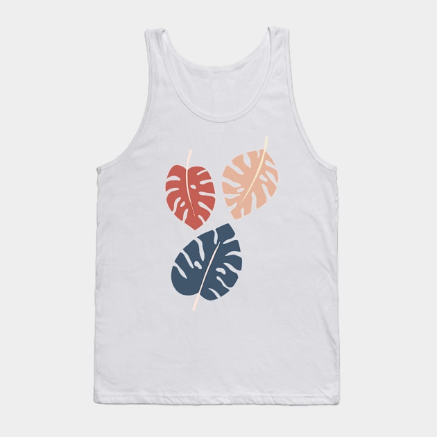 Leaf Compilation Tank Top by StylishTayla